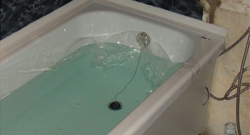 Установкой акрилового вкладыша | Гороховец